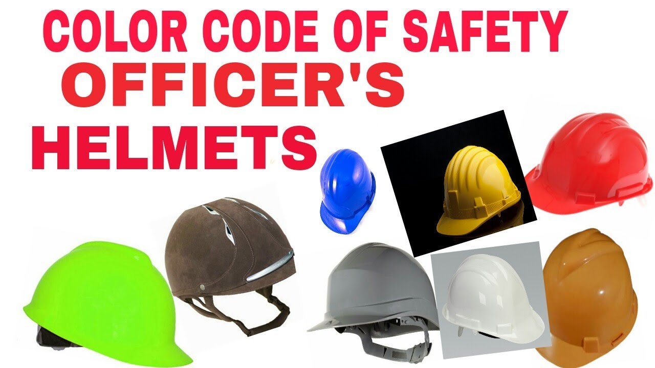 Safety Helmet Color Code