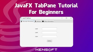JavaFX TabPane Tutorial For Beginners screenshot 5