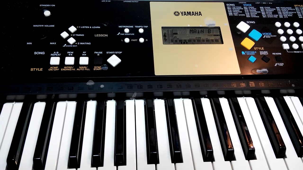 Yamaha YPT-220 - Zikinf