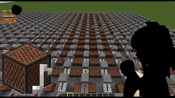 MINECRAFT BadApple but the Song was Played on Noteblocks