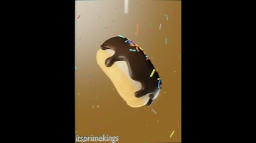 I created my first donut(and my first ever 3d model. Thank you  @blenderguru  #short #shortsvideo