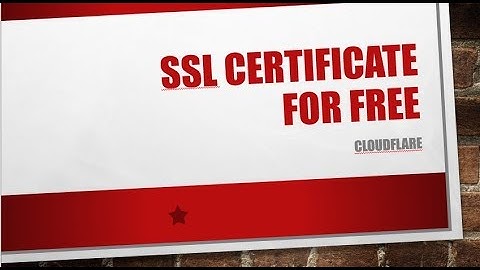 How To Install A Free SSL Security Certificate On Your WordPress Website