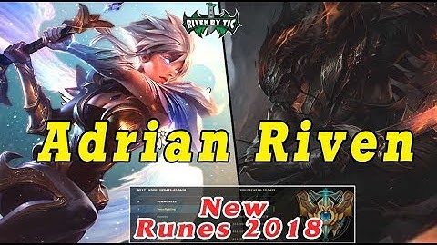 Adrian Riven vs Yasuo Top -   New Riven Setup Adrian Riven  Easy climbing Getting back into it