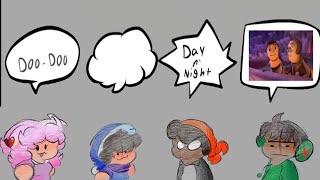 Day and night but I animated it in 2 days