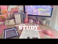 REAL TIME study with me! 2 hour pomodoro method [piano music] 🌿📎