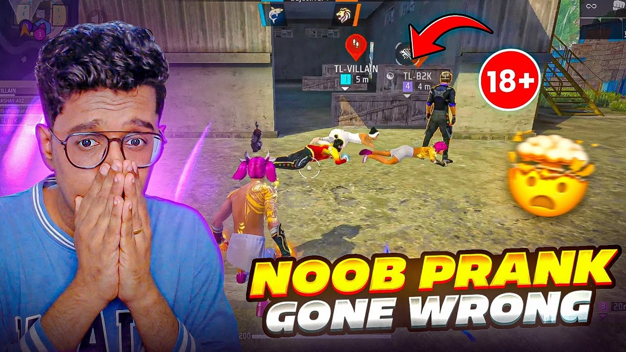Emote അടിക്കുന്നോ 😈 Noob Prank Gone Wrong 😂🔞 Freefire Malayalam 