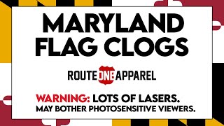 Maryland Flag Clogs Lyric Video by RouteOneApparel 147 views 2 months ago 2 minutes, 43 seconds