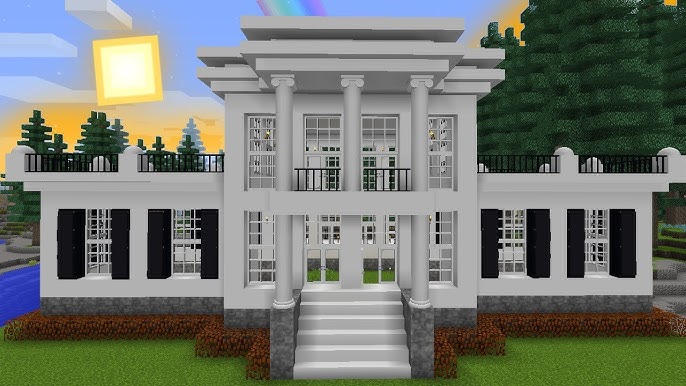 Minecraft: Casa na Montanha Moderna! (by makapuchii) 