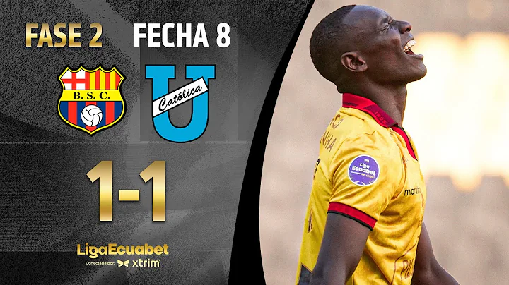 FULL SUMMARY: BARCELONA 1-1 U. CATÓLICA | ECUABET LEAGUE SERIES A PHASE 2 - MATCHDAY 8
