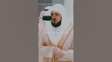 قرآن كريم بصوت ماهر المعيقلي| حالات واتس اب دينية