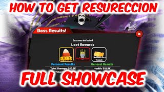 How to get Halloween Boss Special *RESURECCION* + FULL SHOWCASE in Anime Fighting Simulator X!