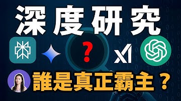 這款 AI 準確率是100%！深度研究大比較 ChatGPT、Gemini、Grok、Perplexity 誰是王者？