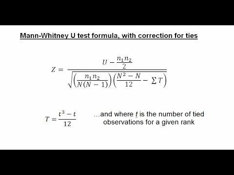 null and alternative hypothesis for mann whitney u test