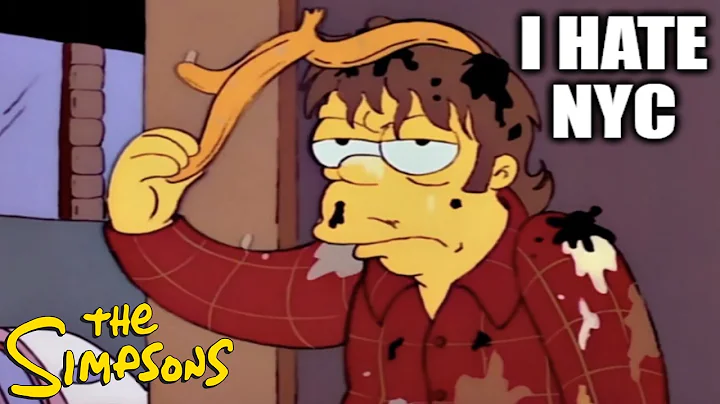 Young Homer Visits New York | The Simpsons