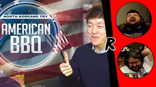 North Koreans Try American BBQ feat. Asian Boss - @digitalsoju | RENEGADES REACT