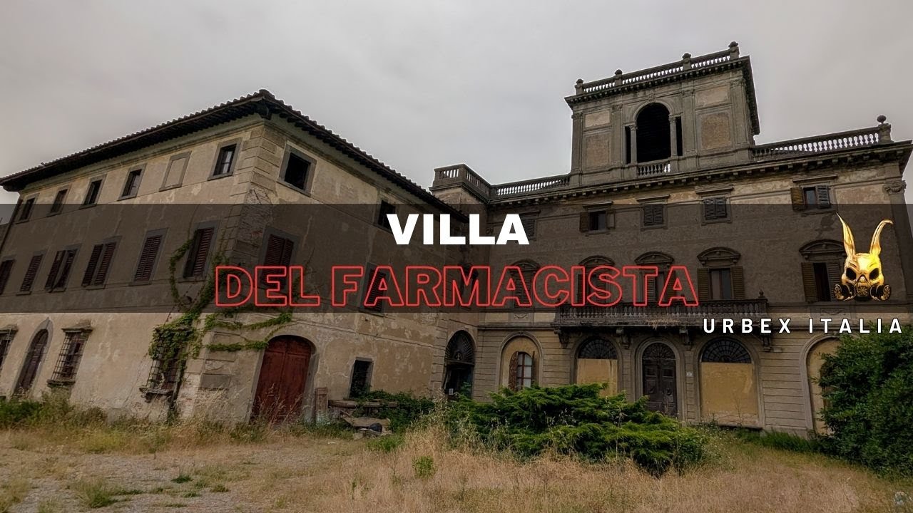 TROVIAMO FARMACI ANTICHI E DR0GH3 NELLA VILLA DEL FARMACISTA - URBEX ITALIA