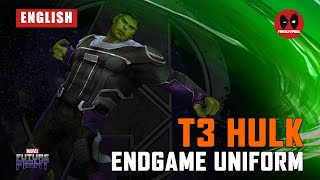 Check out T3 Hulk with Endgame Uniform | Marvel Future Fight | HD screenshot 4