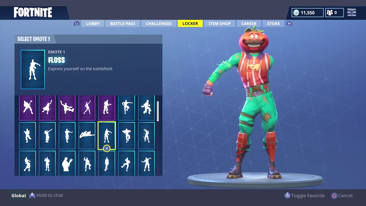 FORTNITE   TOMATOHEAD  Skin Showcased with 40+ Dances Emotes   Fortnite Shop SEA