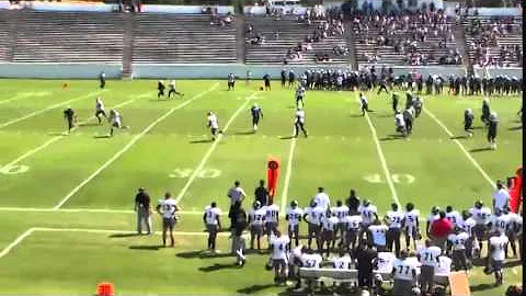 Greensboro long touchdown to Ray Bridges