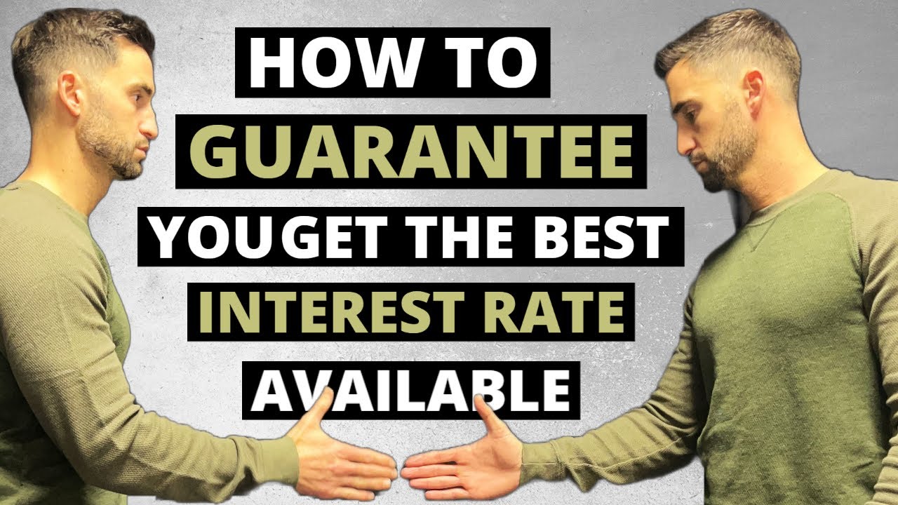 How To Guarantee The Best Interest Rate Available (Credit Score Tiers Have Since Been Updated)