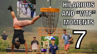 HILARIOUS AND 'WTF' MOMENTS IN DISC GOLF COVERAGE  PART 7
