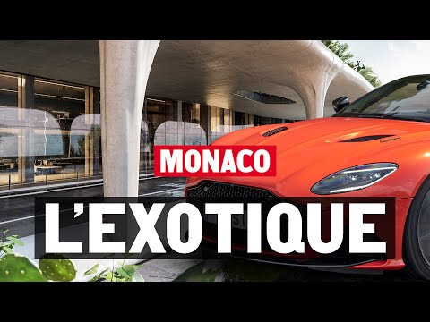 Living in Monaco - Monte-Carlo. Touring L'Exotique in Jardin Exotique on Aston Martin