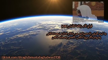 شيخ راغب مصطفى غلوش سورة الرحمن .. ترجمة اللغة الكردية.. ghalwash 1938