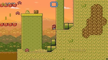 SMBX custom level - Aerial Spike Dance