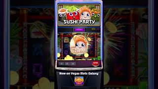 Sushi Party slots game: new on Vegas Slots Galaxy screenshot 3