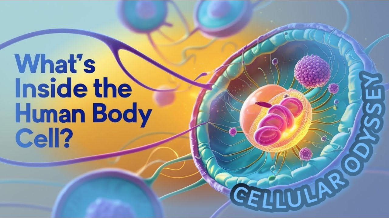 What's Inside the human body Cell?|Structure of the cell |Anatomy ...