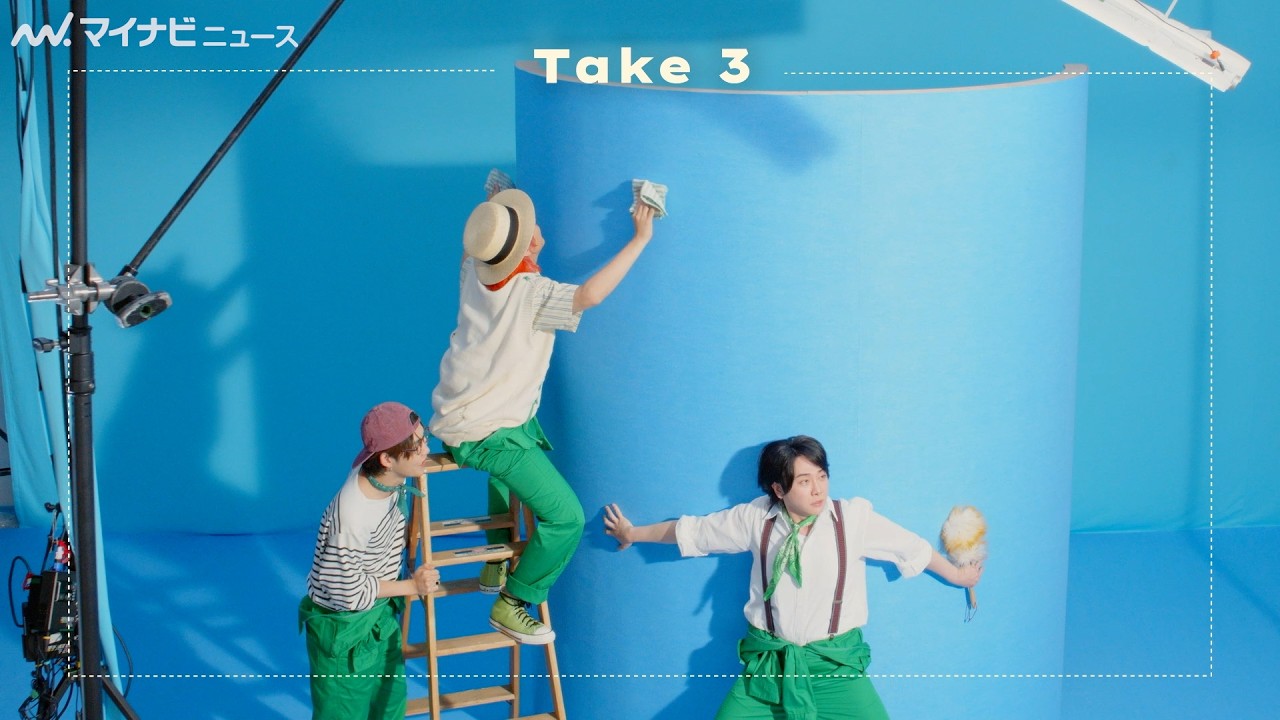 Making of] Mrs. GREEN APPLE's Omori Motoki's behavior is