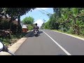 Vlog diary perjalanan, tertata rapih menelusuri jalur desa ke arah selatan jawa