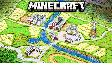 I Built a Stardew Valley Farm in Minecraft