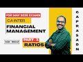 [PART -3] CA Inter Financial Management - Ratios | Tamil + Eng | Classes by CA Prasad N