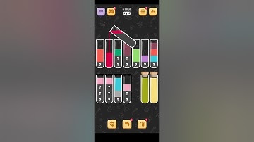 Water Sort Quest Level 375 Walkthrough Solution Android/iOS