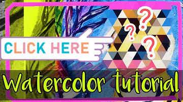 EASY DRAWING | HOW TO DRAW A TIGER | SPEEDPAINT | WATERCOLOR TUTORIAL | ART VADER 2022