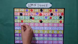 To find lowest common multiple by game activity in English