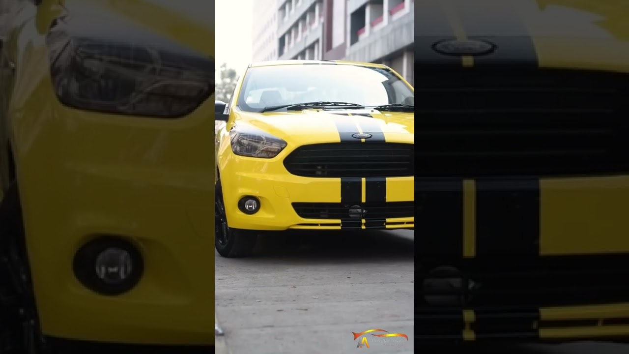 Ford aspire wrapped like mustang ❤️ 