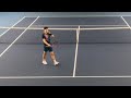 My First Tennis Match Of The Year | Extended Highlights