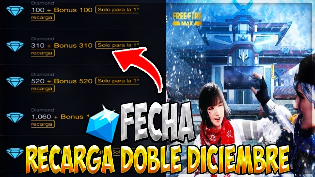 Doble de Diamantes - Centro de Recarga Free Fire STO DGO