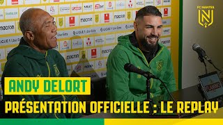 REPLAY | Andy Delort présenté à la presse !