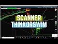 How to Scan for SwingArm Signals in ThinkorSwim