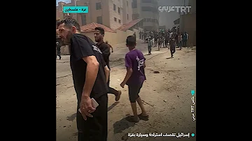 إسرائيل تقصف استراحة وسيارة بغزة 