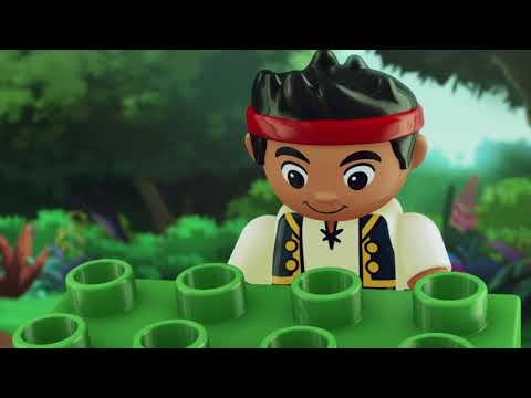 LEGO-Disney Джейк и ПИРАТСКИЕ СОКРОВИЩА - серия 2 - Сокровище Бурлящей горы | мультик Лего о пиратах