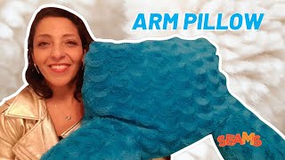 Pillow case sewing tutorial |Bed Rest Reading Pillow |Pillow With Arms|  PATTERN BELOW