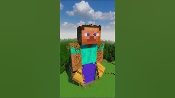 Upgrading minecraft blocks Versus Steve !  #minecraft #teardown