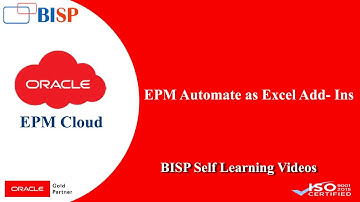 EPMAutomate in Excel | EPMAutomate | Oracle Cloud EPMAutomate