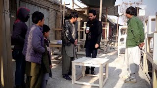 Traditional Sandali market in Sarai Shamali, HafizAmiri Reports/گزارشی از فروشات صندلی در سرای شمالی