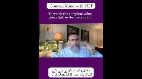 Control your mind with NLP