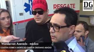 Médico explica condição de Cristiano Araújo após acidente